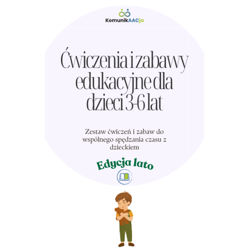 Ćwiczenia i zabawy edukacyjne dla dzieci 3-6lat EDYCJA LATO / WAKACJE - Plik PDF