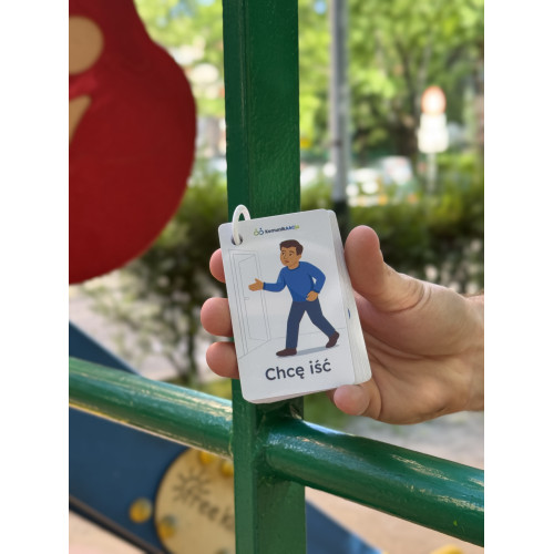 Mobilny Zestaw Komunikacyjny + Komiks + Naklejki