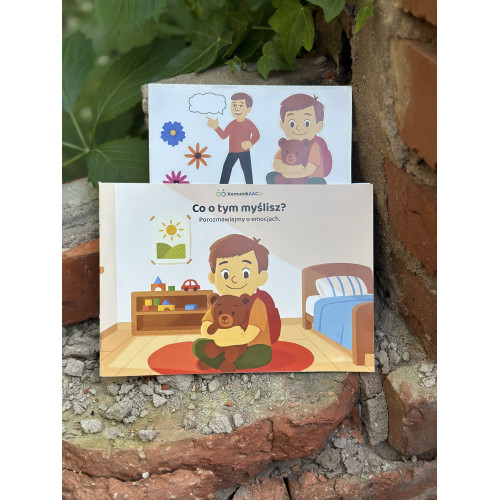 Zestaw Komiks + naklejki